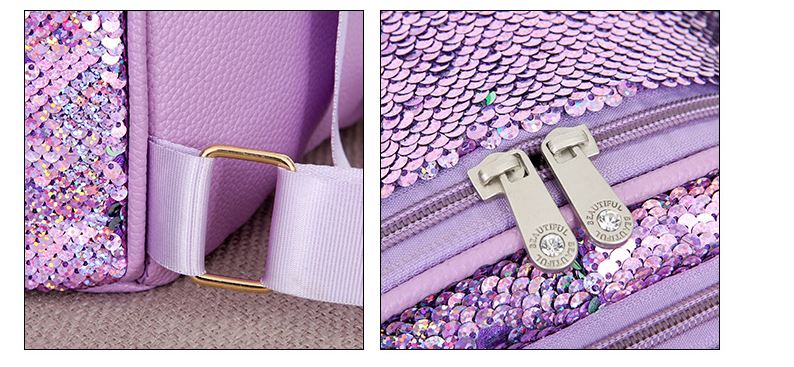 กระเป๋าเด็กเป้ LOL ปักเลื่อม ไซส์ใหญ่