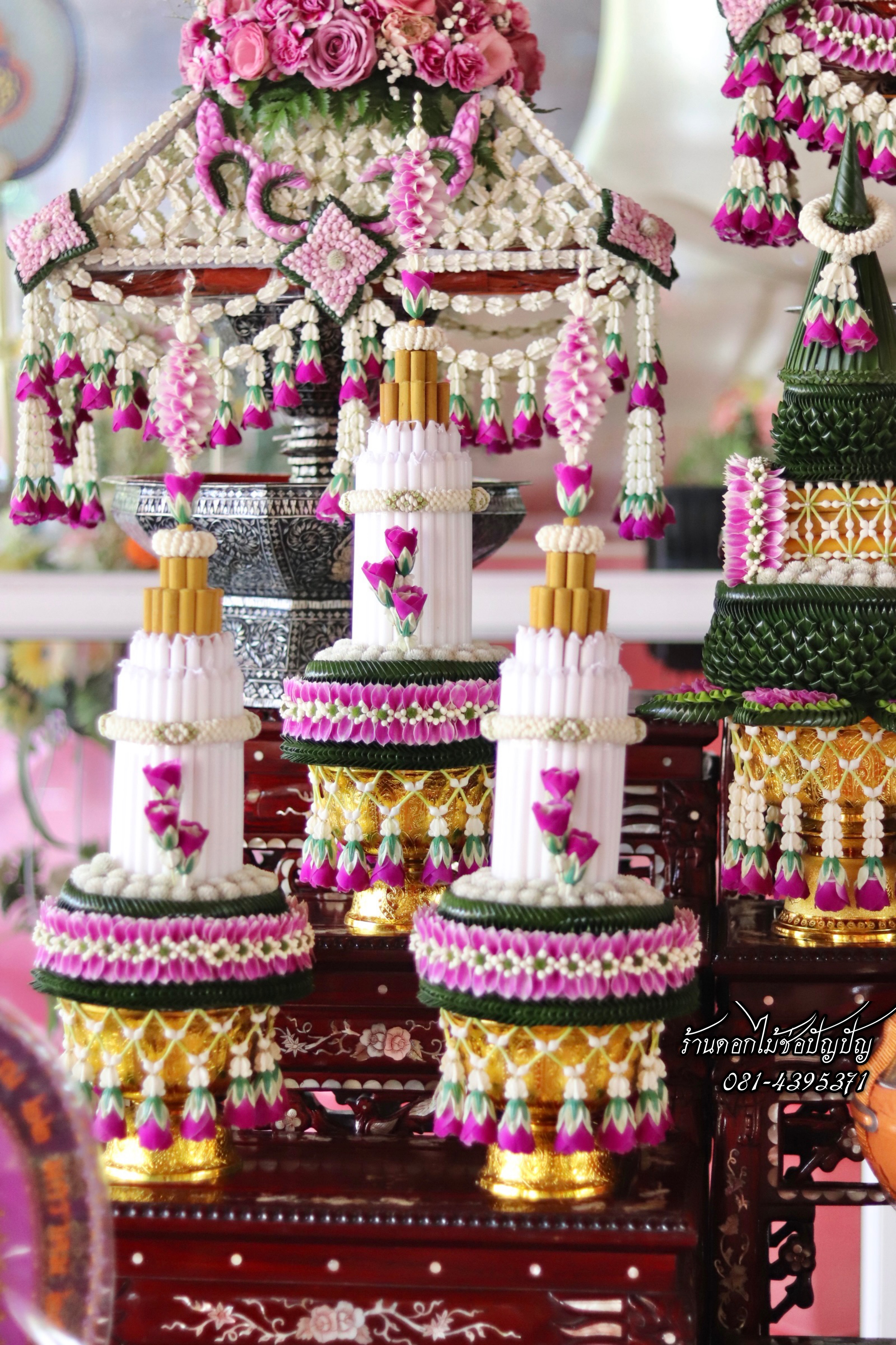 เครื่องบวชดอกไม้สด ชุดAA3