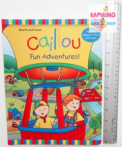 Caillou: Fun Adventures!: Search and Count Book