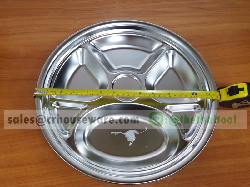 ถาดหลุมสแตนเลส 35 ซม. SL-US-FTR-035