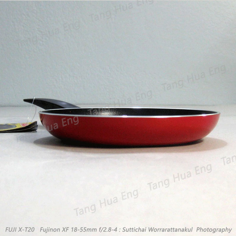 กระทะด้ามซิลเวอร์ เทปล่อน 16 ซม. ตรา MAXIM MX-100