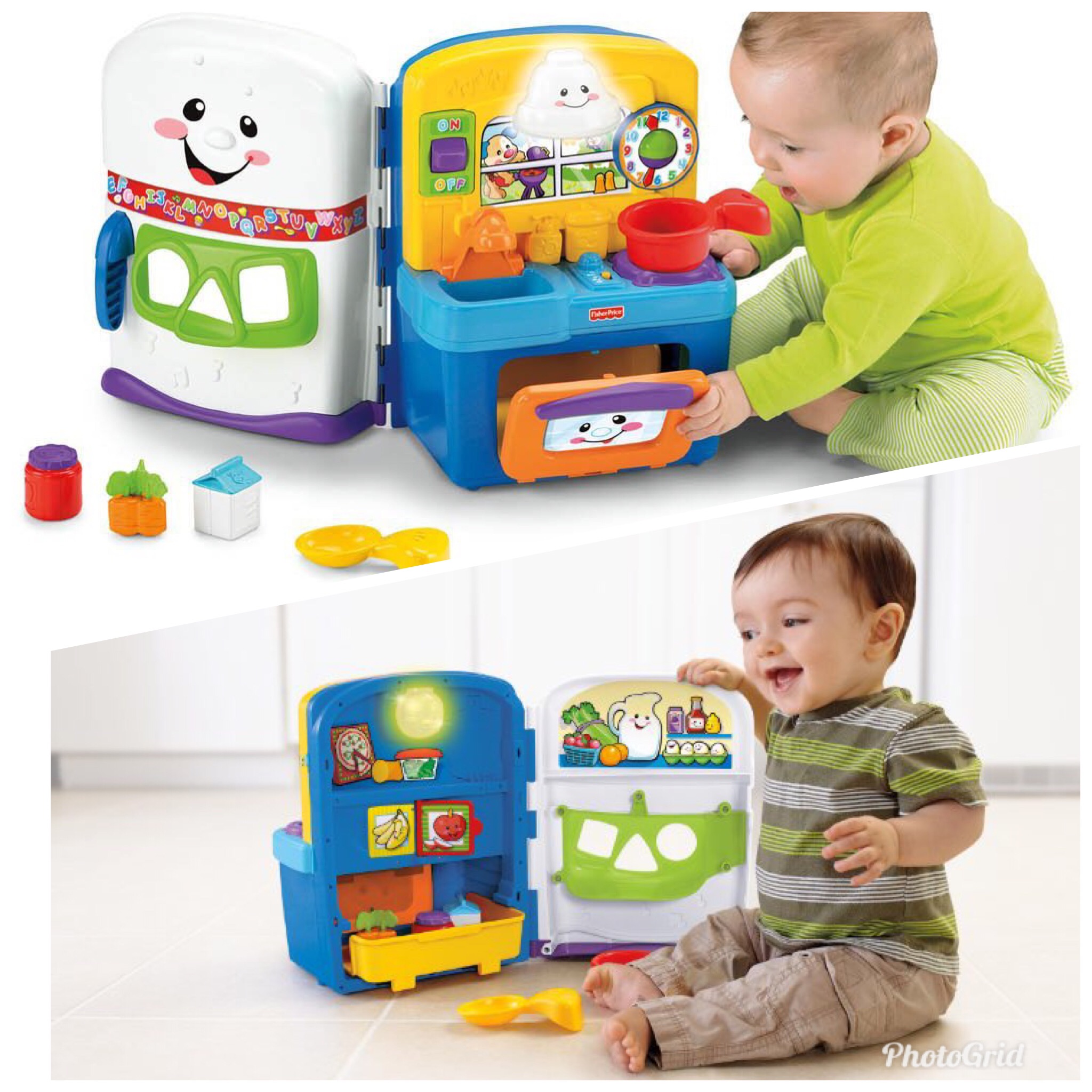 ชุดครัวขนาดเล็ก Fisher-Price laugh and learn learning kitchen
