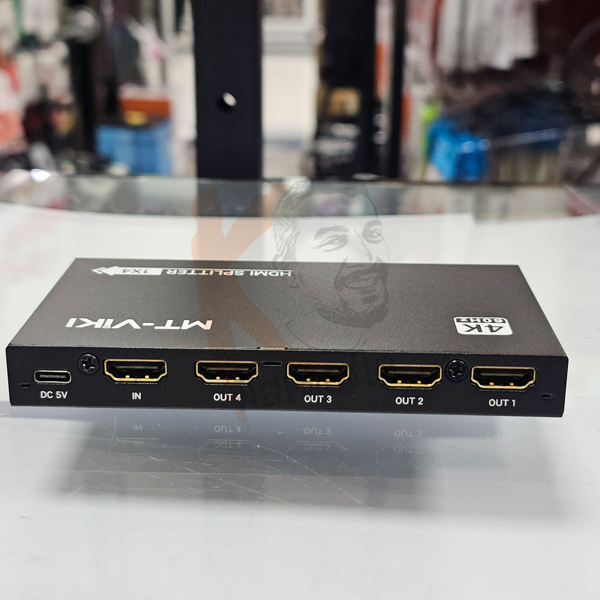 HDMI Splitter 1 in 4 Out V2.0 รองรับ 4K 60Hz by MT-ViKi