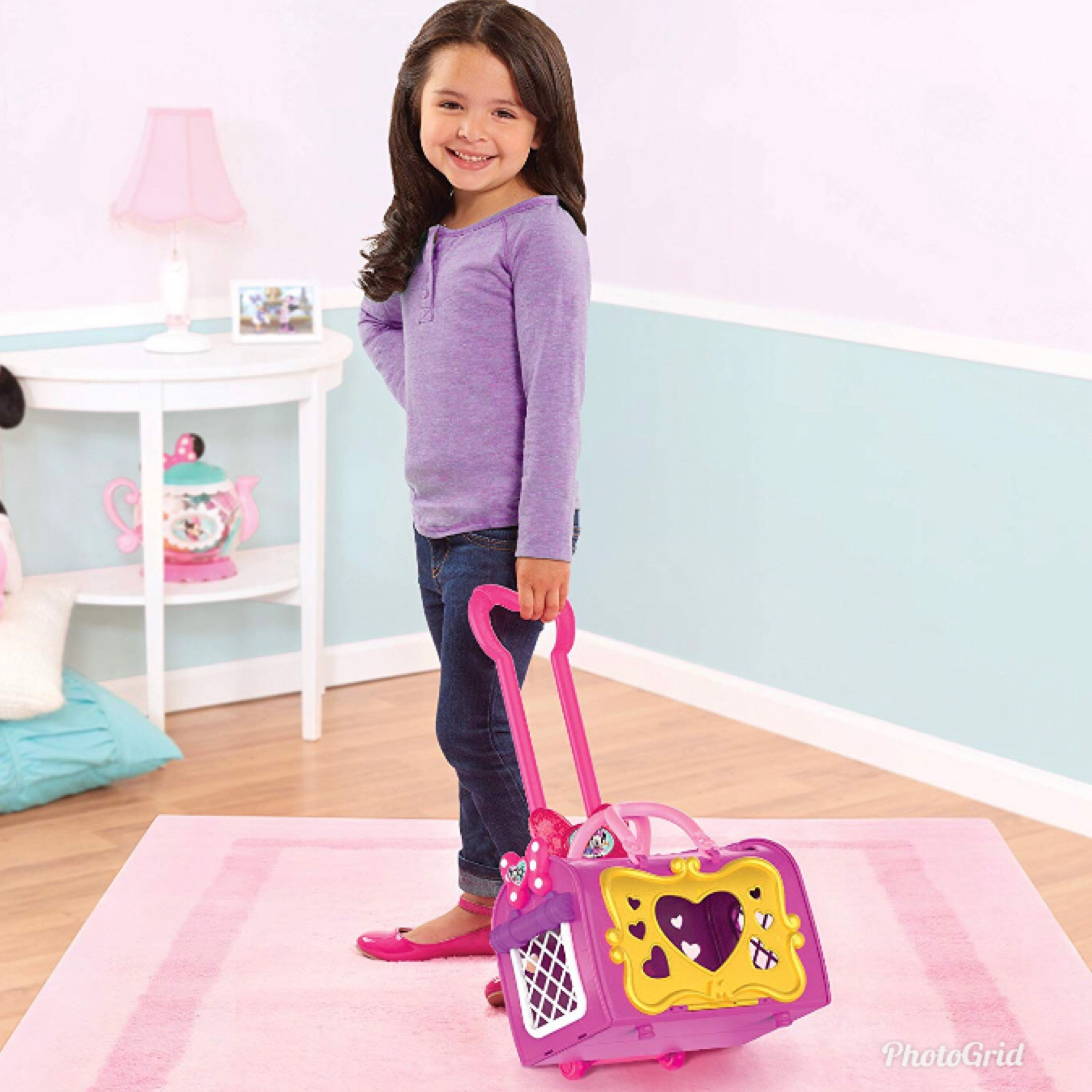 กระเป๋าใส่สัตว์เลี้ยง Minnie Mouse Minnie's Happy Helpers Pet Carrier - Figaro