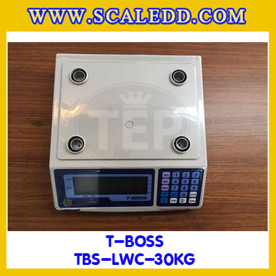 เครื่องชั่งน้ำหนักดิจิตอล30กิโลกรัม ความละเอียด1g ยี่ห้อ TBOSS รุ่น TBS-CW (เครื่องชั่งผ่านตรวจรับรองจากสำนักชั่งตวงวัด)
