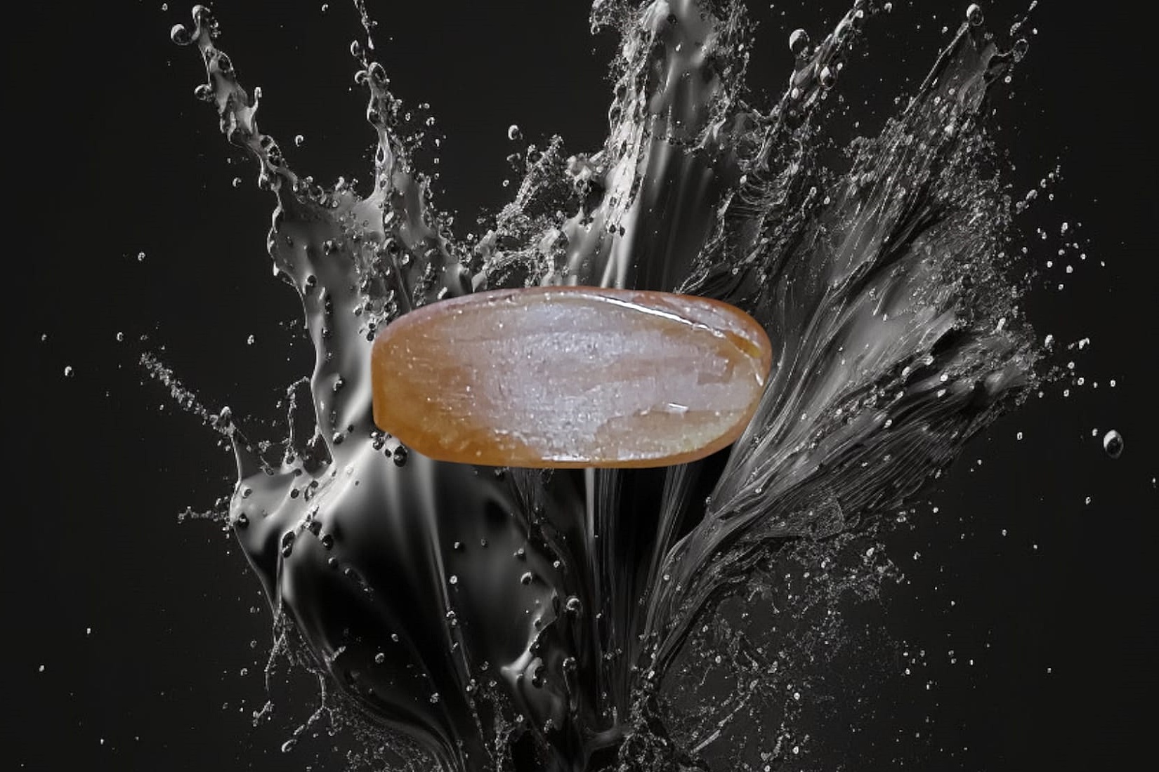 พระแก้ว กรุฮอด หินจุยเจีย (สีเหลือง) ขนาดกว้าง 2 สูง 4.1 cm น้ำหนัก 18.1 กรัม