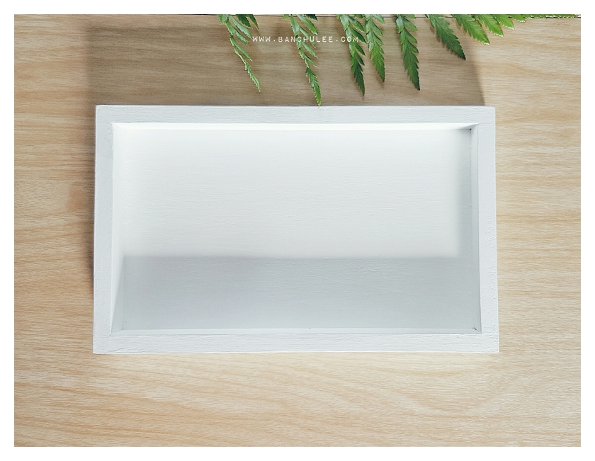 White Wooden Tray