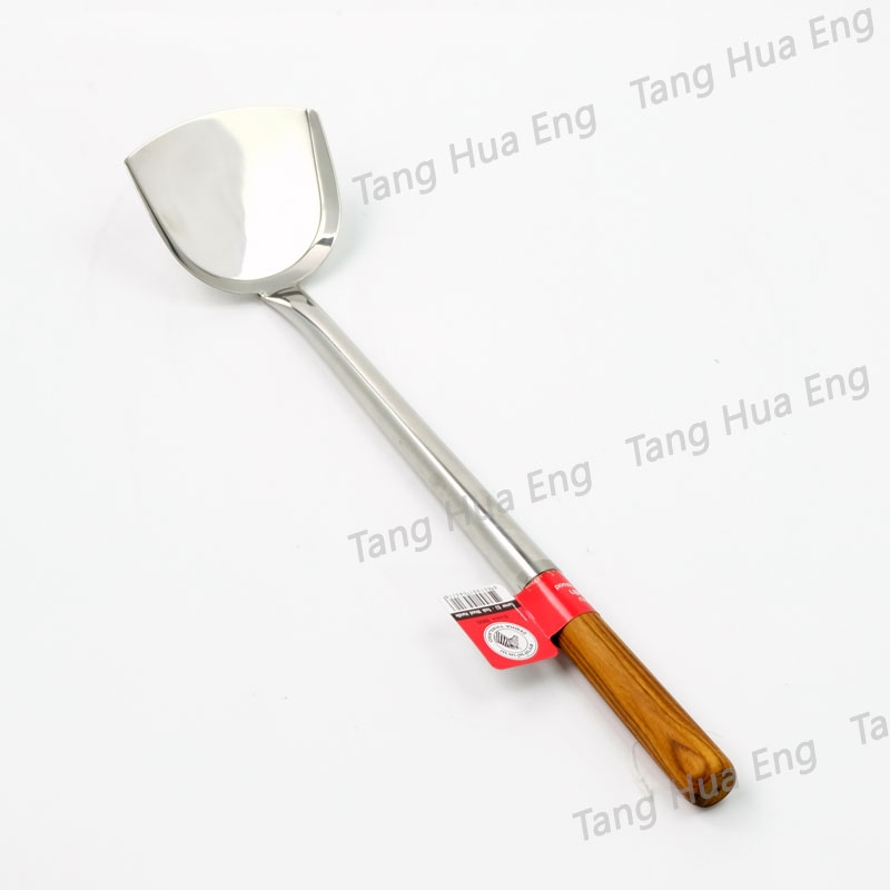 ตะหลิวใหญ่-ด้ามไม้ ตราหัวม้าลาย