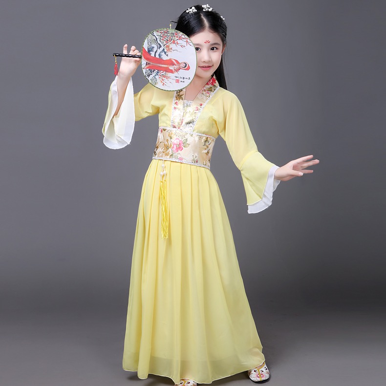 พร้อมส่ง ชุดจีน กี่เพ้า จีนโบราณ เดรสยาวแขนระบายขาว