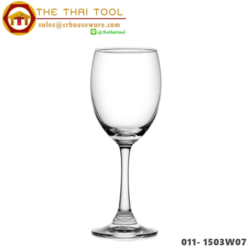 Duchess White Wine แก้วไวน์ขาว ความจุ 7 ออนซ์ 011- 1503W07 (บรรจุกล่องเล็ก กล่องละ 6 ใบ)