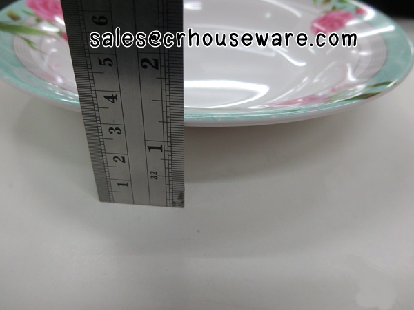 จานทรงลึก 8 นิ้ว 017-P807-8