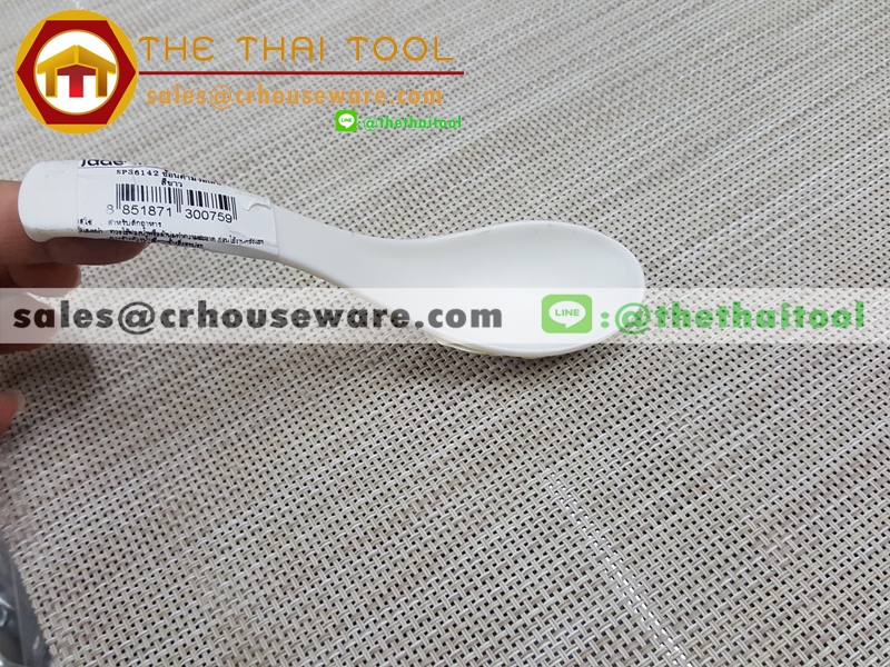 ช้อนด้ามงอเล็ก,ช้อนของหวานขาวดำ 017-SP36142