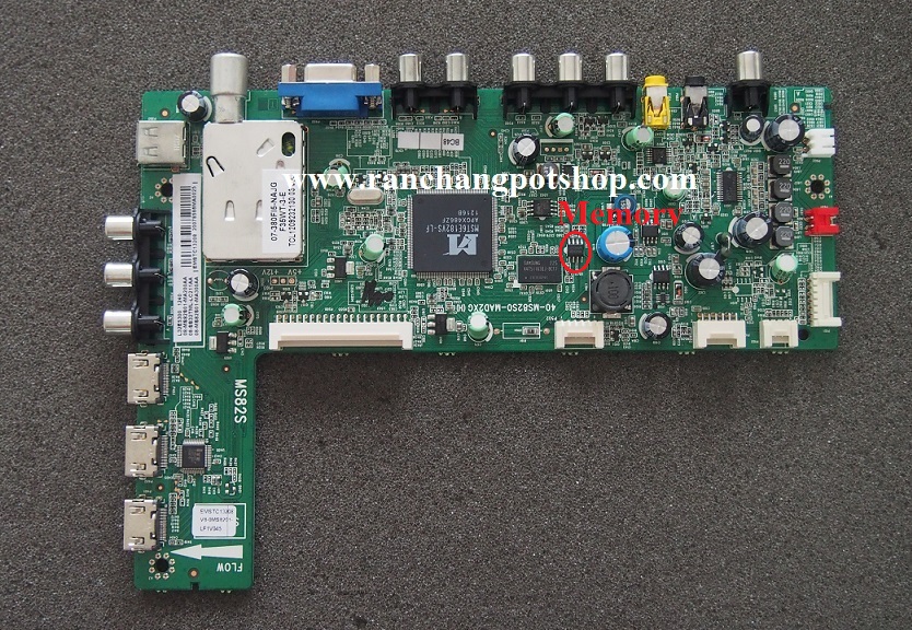 เมนบอร์ด TCL L32E5300 , L42E5300 V8-0MS8201-LF1V045