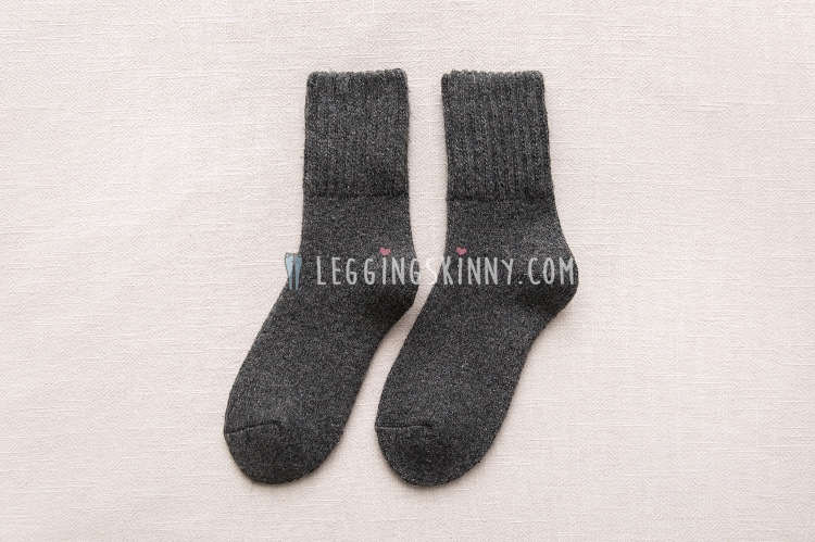 ถุงเท้าขนสัตว์หนาพิเศษ มี 10 สี VER.II