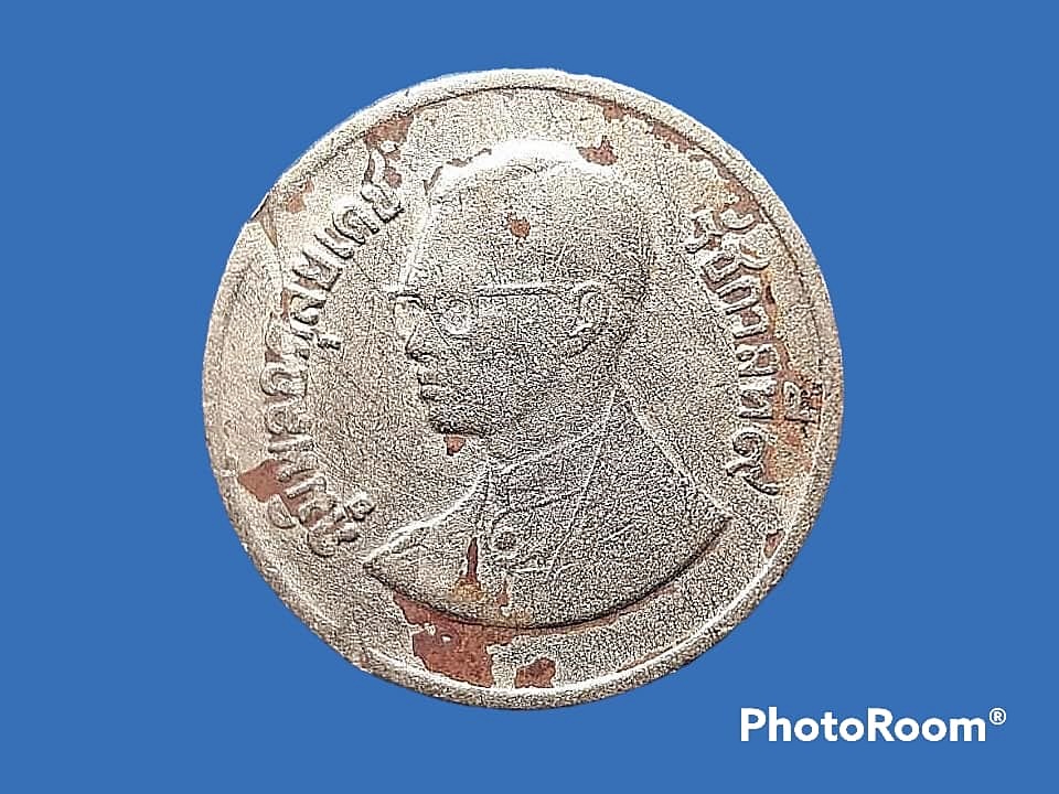 วัดพระแก้ว ปี 2525 ราคา 1 บาท ปีที่ผลิต 2527 1 Baht (Large Portrait)