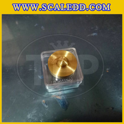 ตุ้มน้ำหนักทองเหลืองมาตรฐาน20g สำหรับสอบเทียบเครื่องชั่งน้ำหนักดิจิตอลทุกชนิด สอบเทียบน้ำหนักชั่งไม่เกิน20g