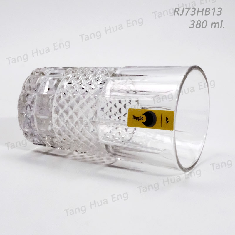 ( 6 ใบ ) แก้วไฮบอล Ripple Hi-Ball 380 ml #RJ73HB13