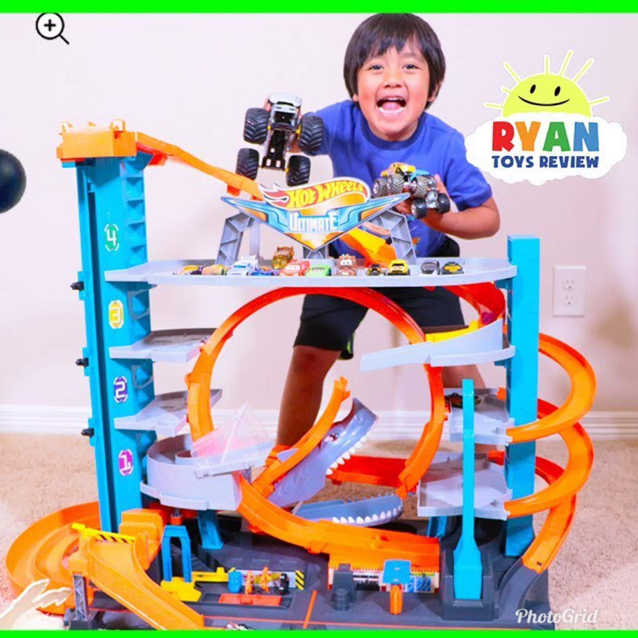 ชุดเพลเซ็ต Hot Wheels City Ultimate Garage