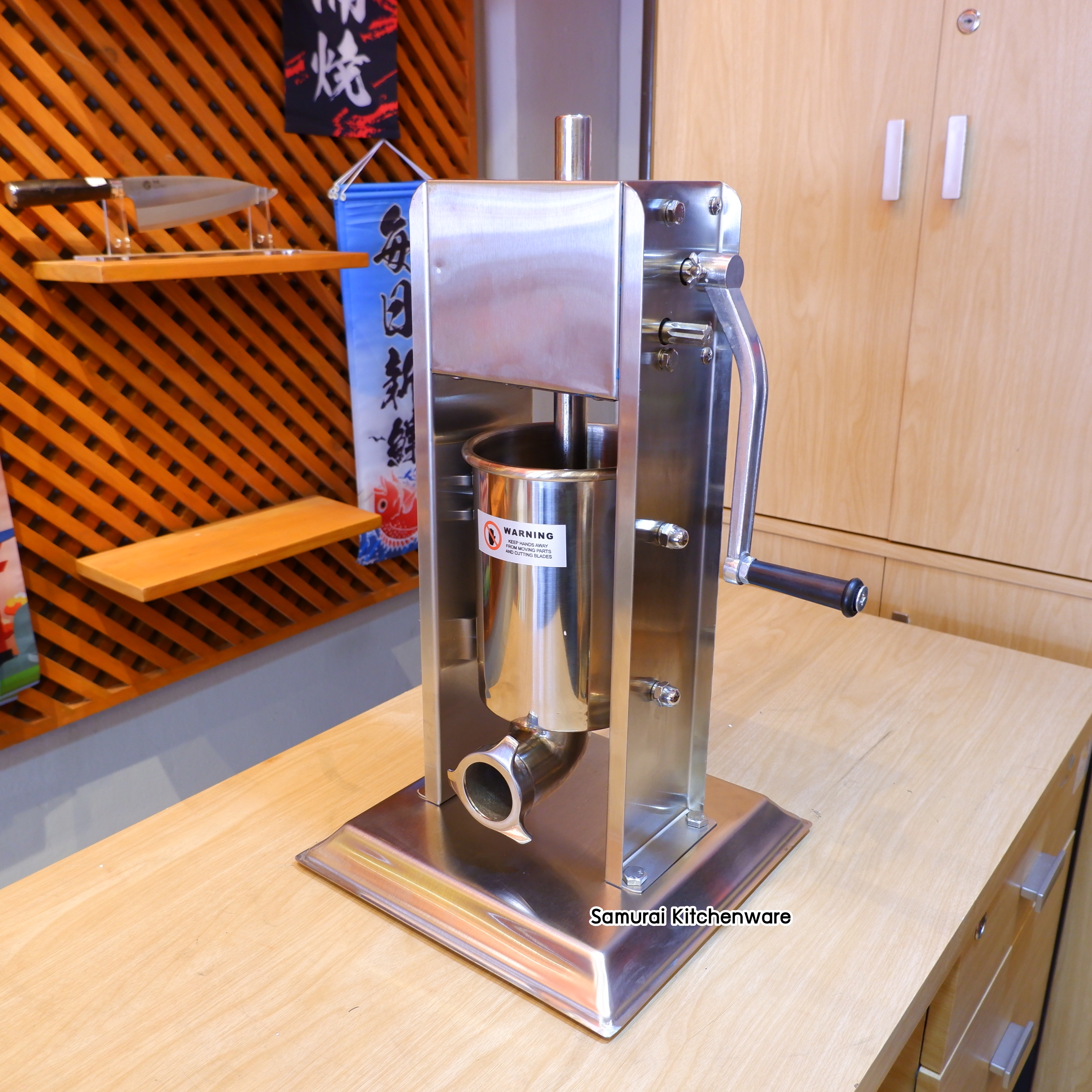 เครื่องทำไส้กรอก เครื่องอัดไส้กรอก เครื่องยัดไส้กรอก (3 ลิตร)