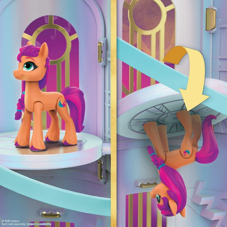 ปราสาทโพนี่พร้อมซิปลายน์ My Little Pony: A New Generation Movie Royal Racing Ziplines