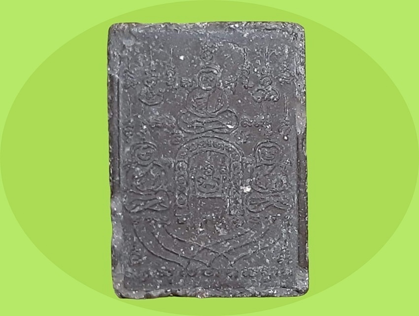 พระปางเสด็จลงจากดาวดึงส์ ดวงเศรษฐี วัดสันติธรรม บ้านไทยสามารถ สระแก้ว ปี 2552 รุ่นไหว้ครูบูรพาจารย์