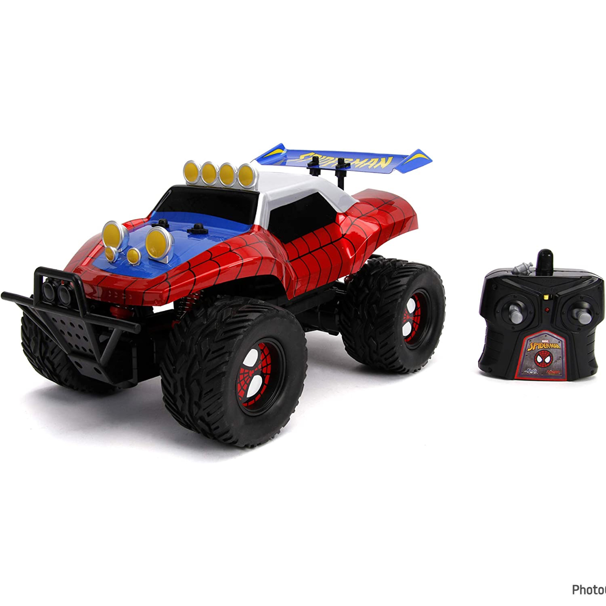 รถบังคับ Marvel Spider-Man Buggy Remote Control Vehicle 1:14 Scale - Glossy Red