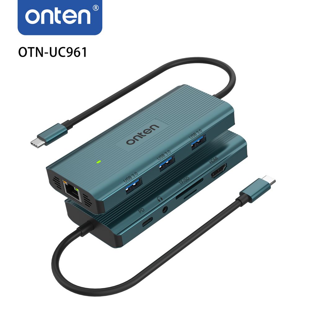 9 in 1 USB-C Multi-Function Docking Station by Onten