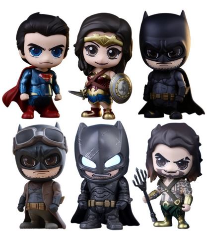 HOTTOYS - Batman V Superman - Cosbaby 6 ตัว