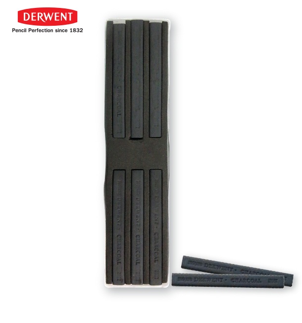 Derwent Compressed Charocal Block "Dark"
