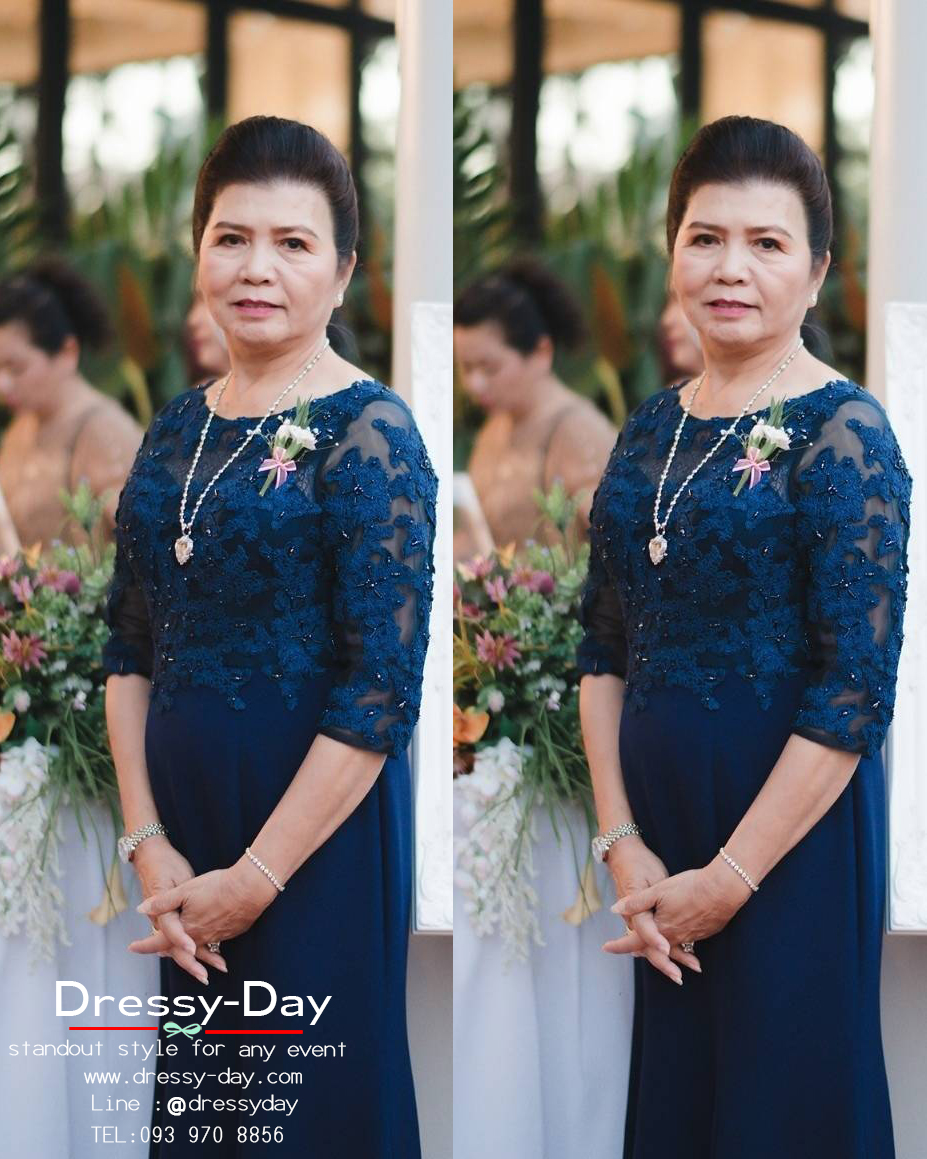 ชุดราตรีแม่เจ้าสาว
