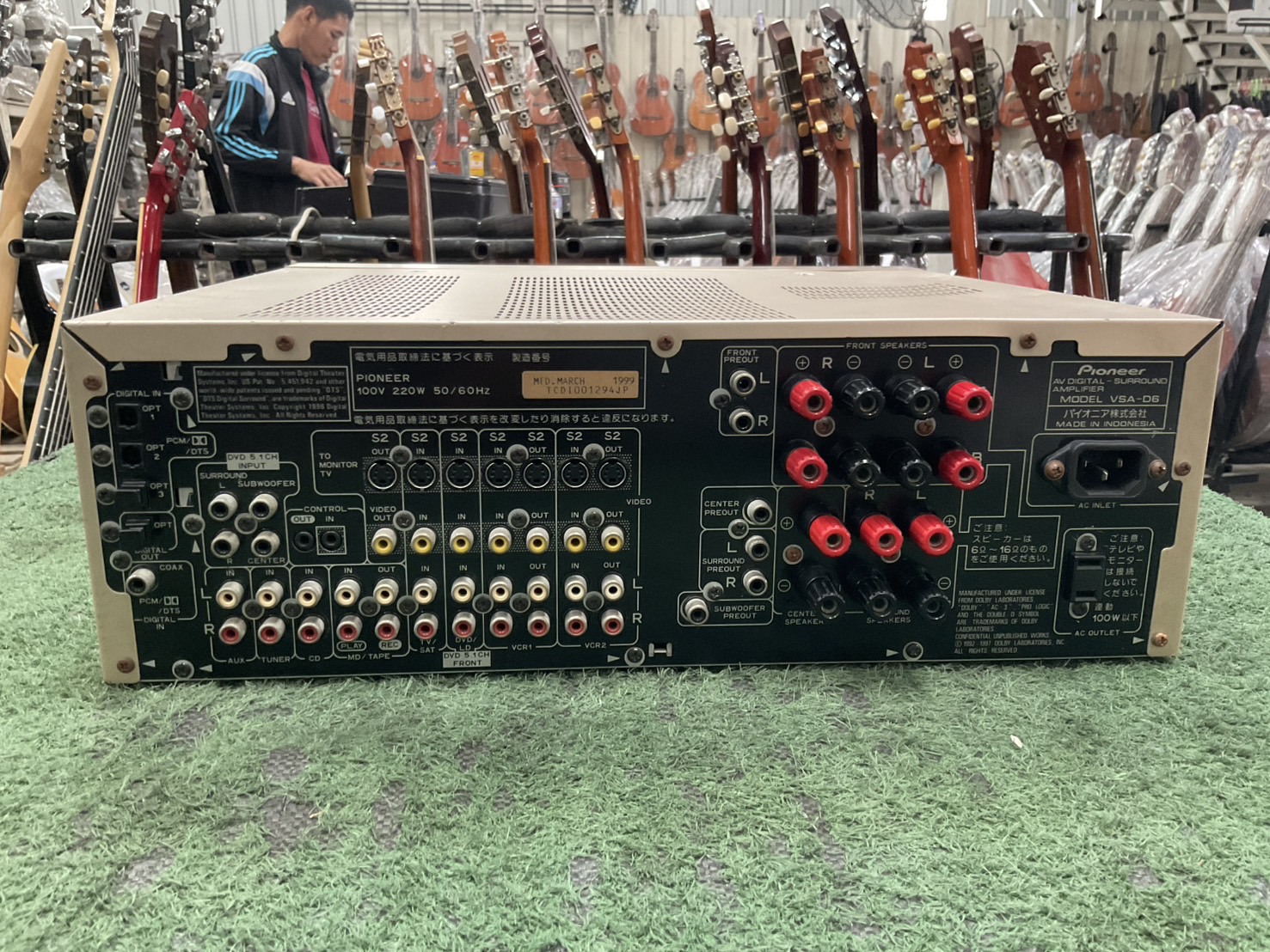 เครื่องขยายเสียง Pioneer : VSA-D6 สินค้าไม่พร้อมใช้งาน(ต้องซ่อม)