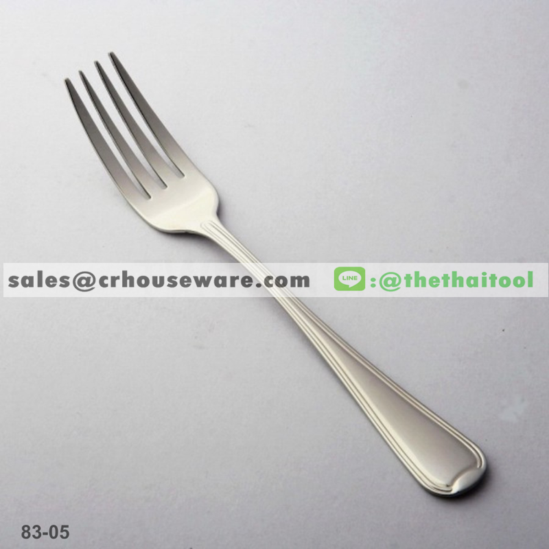 ส้อมคาวสแตนเลส 83 ลายพิจิตร รหัสสินค้า 008-TF83-05