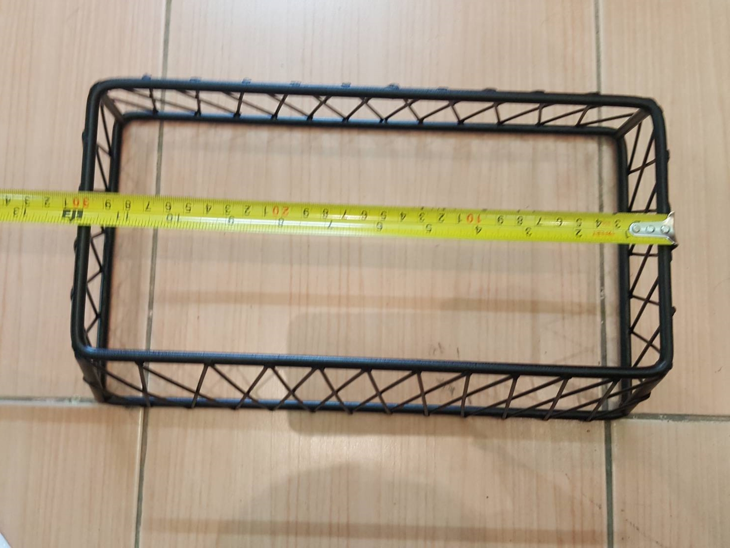 ชั้นโชว์อาหารทรงตาข่าย พร้อมถาดรอง 005-HR022-12+MSL