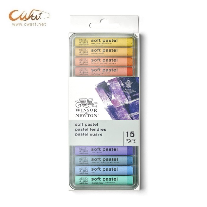 ชุดสีชอล์ค Winsor & Newton Soft Pastel 15 สี
