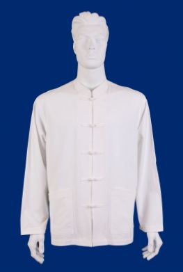 เสื้อคอจีน กระดุมจีน แขนยาว