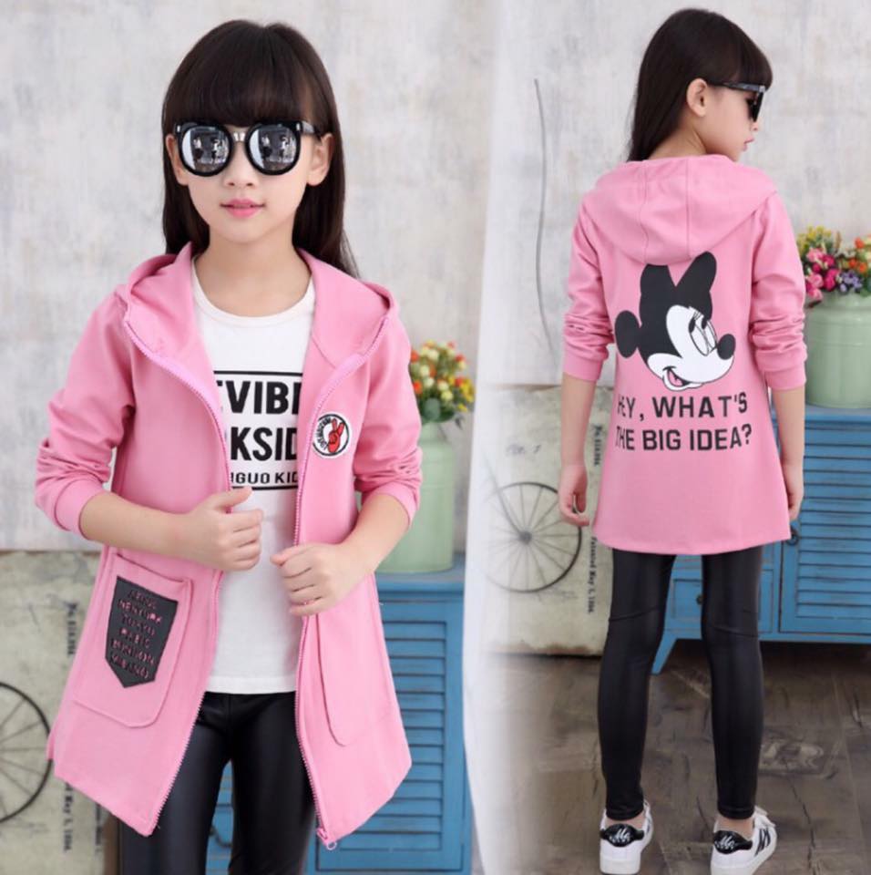 F-เสื้อกันหนาวเด็ก เสื้อกันหนาว มินนี่