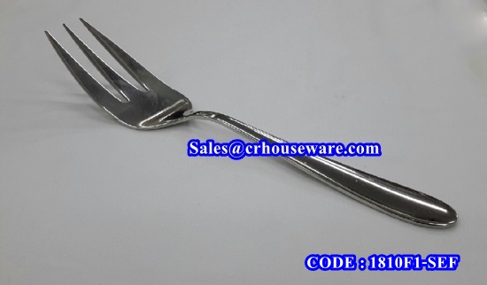 ส้อมเสริฟสแตนเลส ลายF1