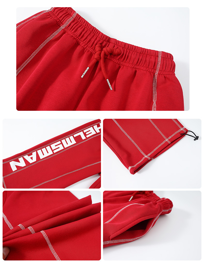 ชุดเต้น เซ็ตเสื้อปาดไหล่ พร้อมปลอกแขน โทนลายสก๊อต ดำแดง