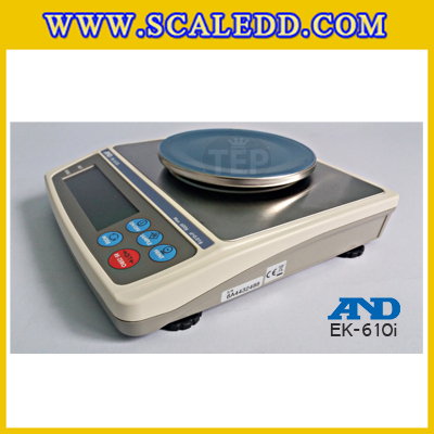 เครื่องชั่งละเอียดสูง600กรัม เครื่องชั่งน้ำหนักดิจิตอล600g เครื่องชั่งทศนิยม 2 ตำแหน่ง ตาชั่ง600g ความละเอียด 0.01g AND EK-610i