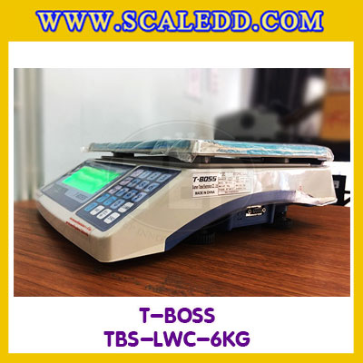 เครื่องชั่งน้ำหนักดิจิตอล6กิโลกรัม ความละเอียด0.2g ยี่ห้อ TBOSS รุ่น TBS-CW (เครื่องชั่งผ่านตรวจรับรองจากสำนักชั่งตวงวัด)