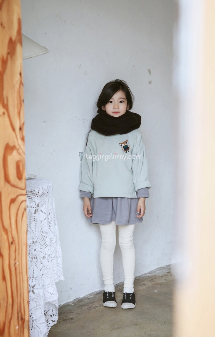 กางเกงผ้าฝ้ายบุขนกันหนาวเด็ก มีหลายสี