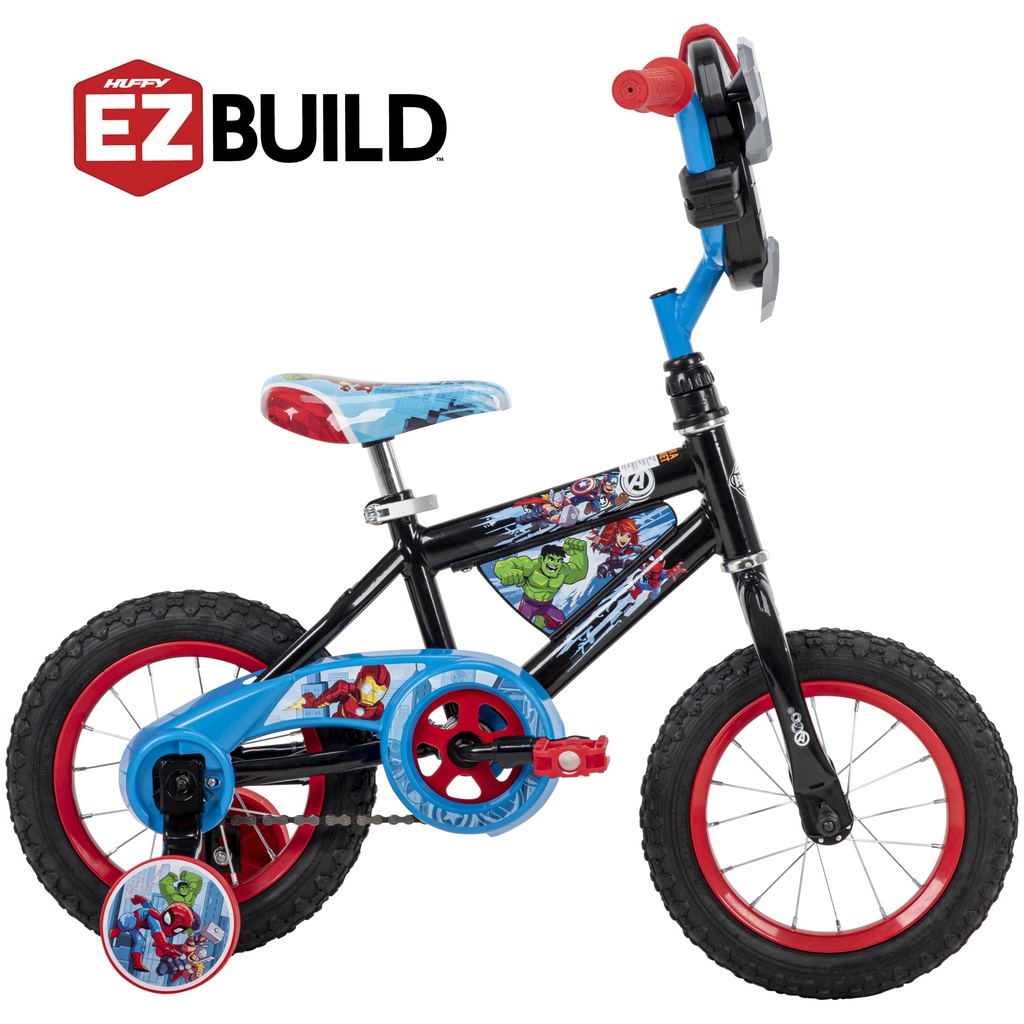 รถจักรยาน MARVEL AVENGERS 12-INCH BOYS BIKE FOR KIDS BY HUFFY, GRAY