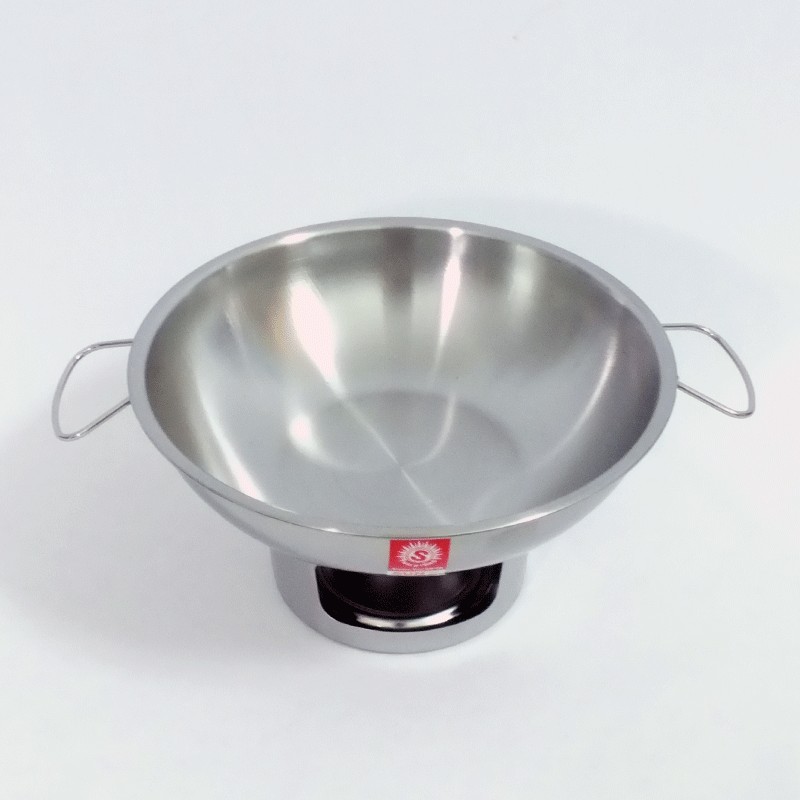หม้อต้มยำสเตนเลส 20 ซม. ตราพระอาทิตย์