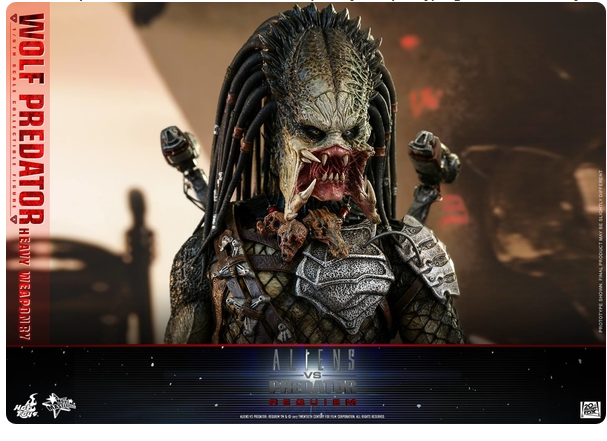 HOTTOYS - AVP-R - Wolf Predator (Heavy Weaponry Version)