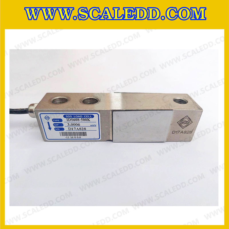 โหลดเซลล์ (Load cell) Alloy steel Model. IDS608 สำหรับรองรับน้ำหนักเครื่องชั่ง พิกัด 250kg , 500kg ,1000kg , 2000kg โหลดเซลล์ ยี่ห้อ SDS