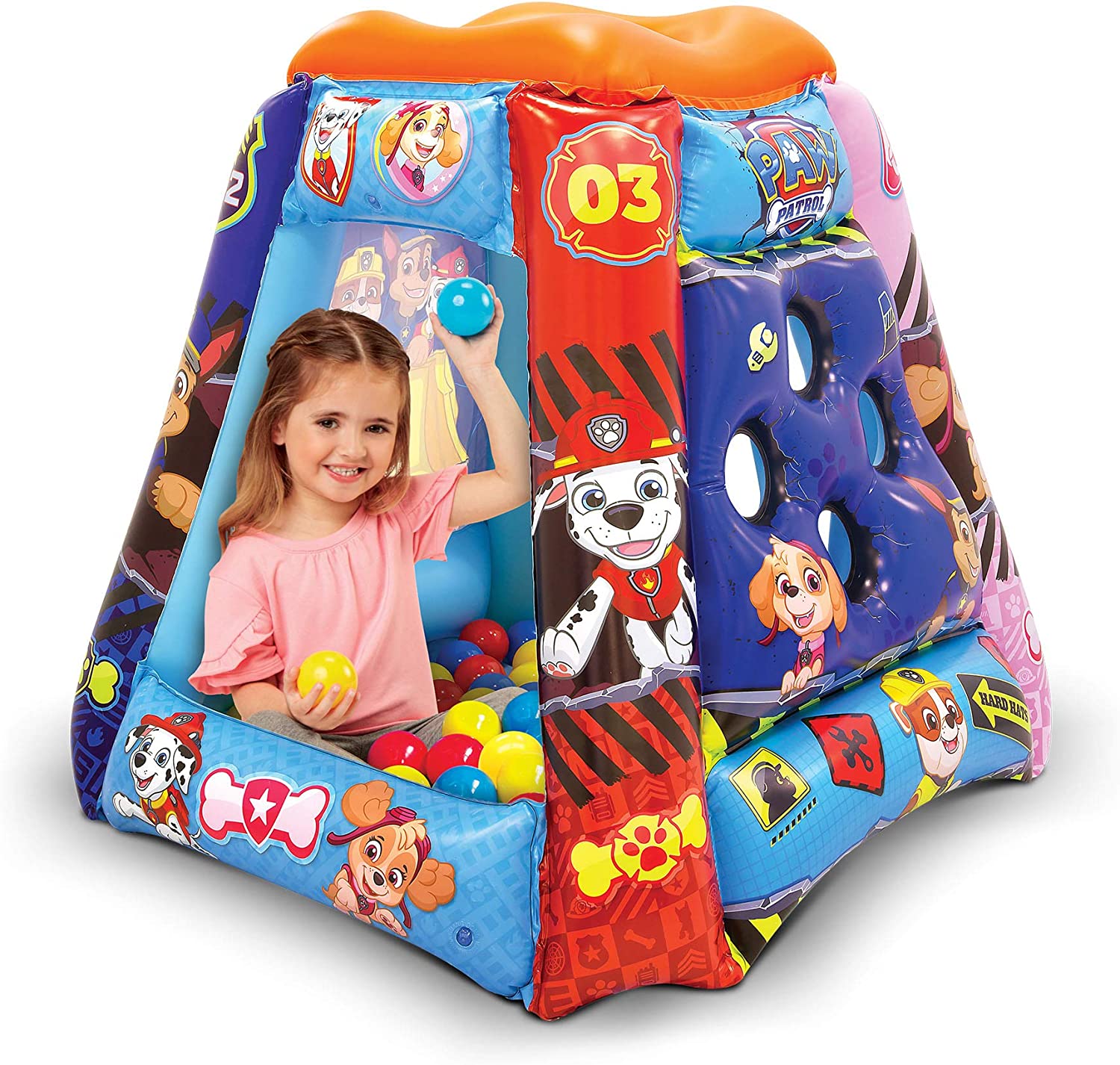 บ้านบอล Paw Patrol Inflatable Playland Ball Pit with 20 Balls