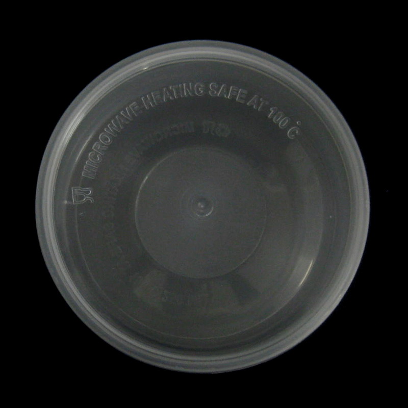 กล่อง TAKE AWAY 1534 ตัวใส ( กลมเตี้ยพิเศษ ) ( 50 ใบ )