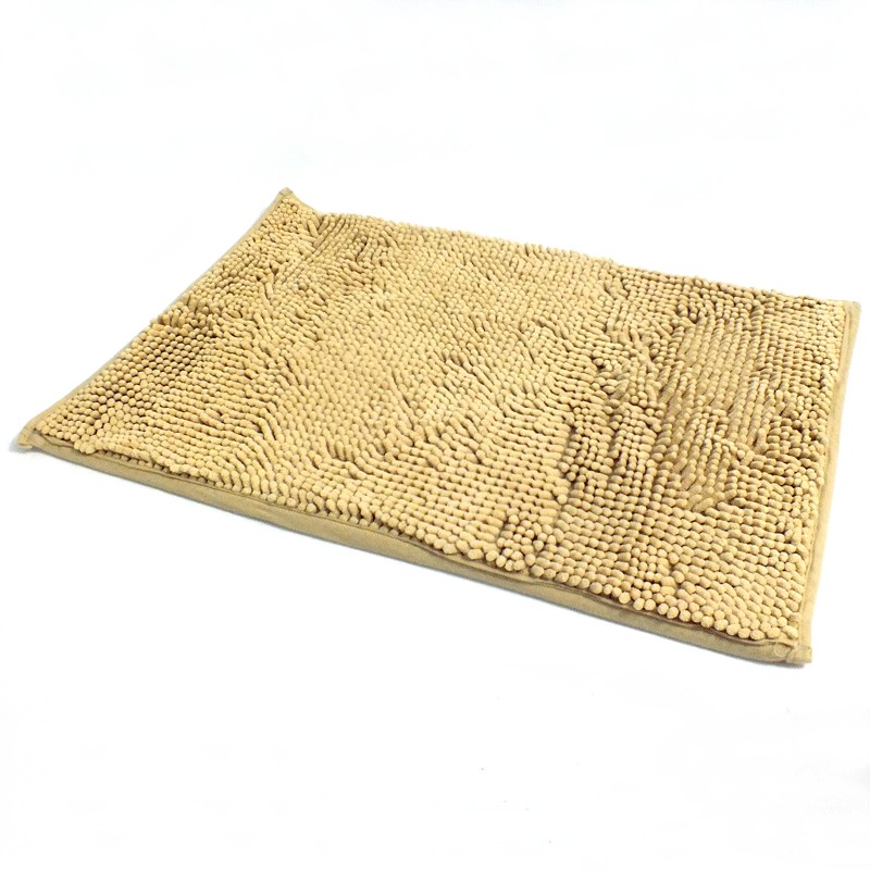 พรมเช็ดเท้าตัวหนอนเหลี่ยมใหญ่ ขนาด 40x60 ซม.