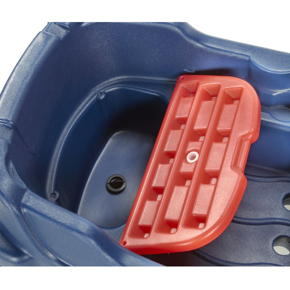 Little Tikes Deluxe Cruisin’ Canopy Wagon - Blue/White/Red