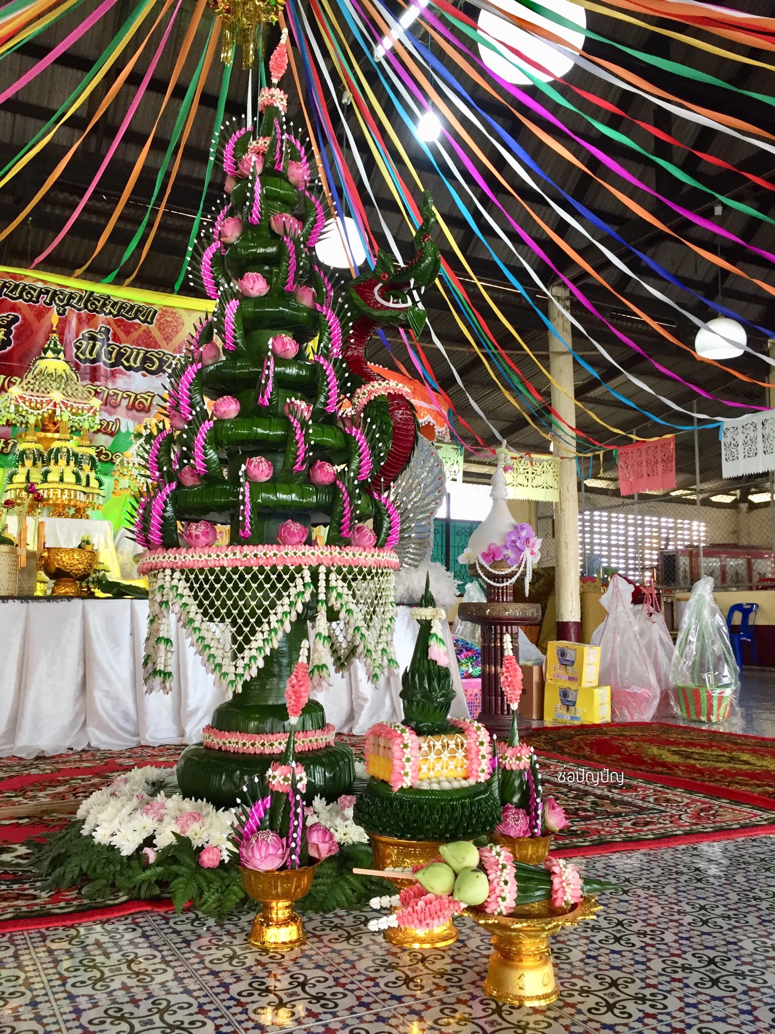 บายศรีทำขวัญนาค 5.5.61